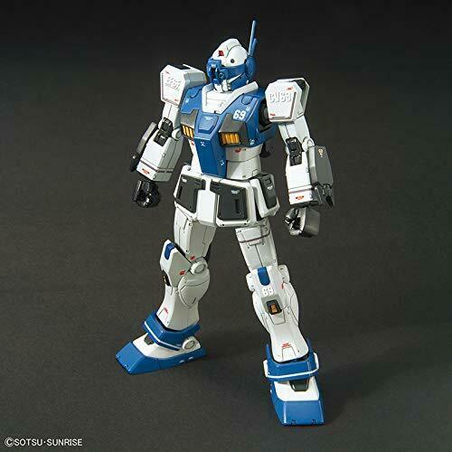 Bandai Hg Gundam The Origin Msd Rgm-79hc Gm Guard Custom 1/144 Plastic Model Kit- Japan Figure Store - #1 Bring To You The Best Japanese Goods