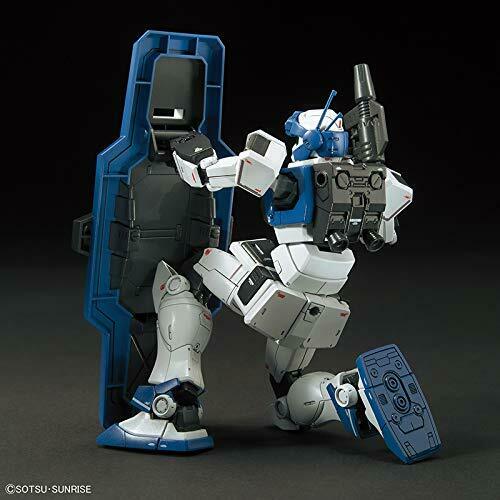Bandai Hg Gundam The Origin Msd Rgm-79hc Gm Guard Custom 1/144 Plastic Model Kit- Japan Figure Store - #1 Bring To You The Best Japanese Goods