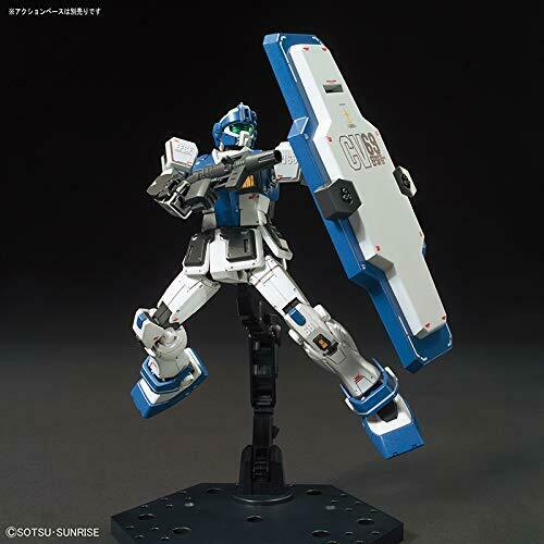 Bandai Hg Gundam The Origin Msd Rgm-79hc Gm Guard Custom 1/144 Plastic Model Kit- Japan Figure Store - #1 Bring To You The Best Japanese Goods