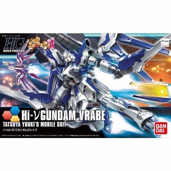 Bandai Hgbf 1/144 Hi-nu Gundam Vrabe Model Kit Gundam Build Fighters- Japan Figure Store - #1 Bring To You The Best Japanese Goods