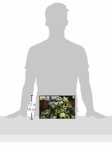 Bandai Hguc 1/144 Ms-06 Zaku Ii Mass Production Type Gundam Model Kit- Japan Figure Store - #1 Bring To You The Best Japanese Goods