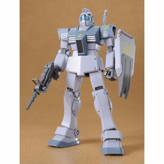 Bandai Hguc 1/144 Rgm-79 Gm & Rx-77d Guncannon White Dingo Team Custom Model Kit- Japan Figure Store - #1 Bring To You The Best Japanese Goods