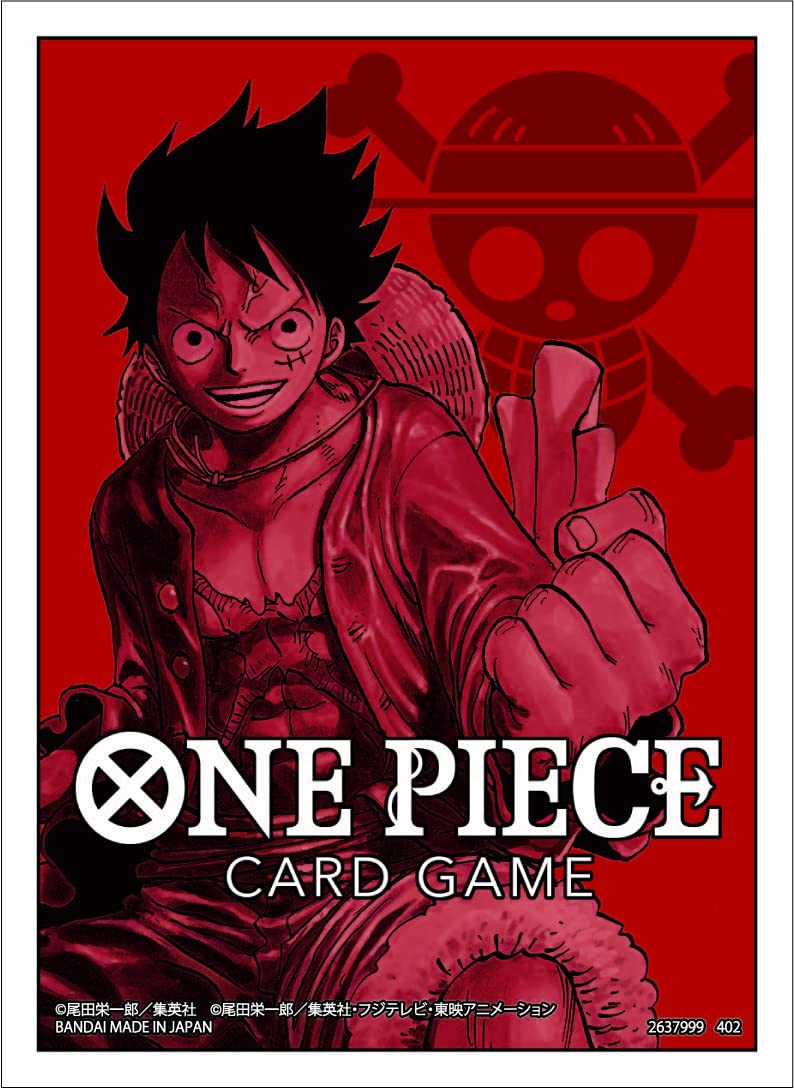 Bandai One Piece Card Game Luffy Sleeve #1- Japan Figure Store - #1 Bring To You The Best Japanese Goods