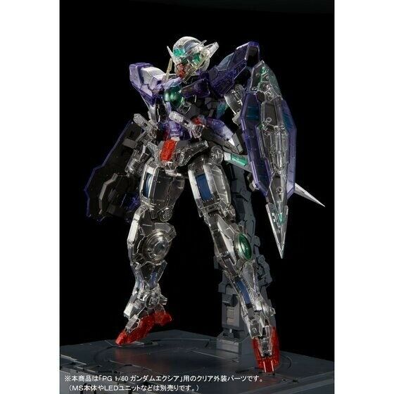 Bandai Pg 1/60 Clear Color Body For Gundam Exia Plastic Model Kit- Japan Figure Store - #1 Bring To You The Best Japanese Goods