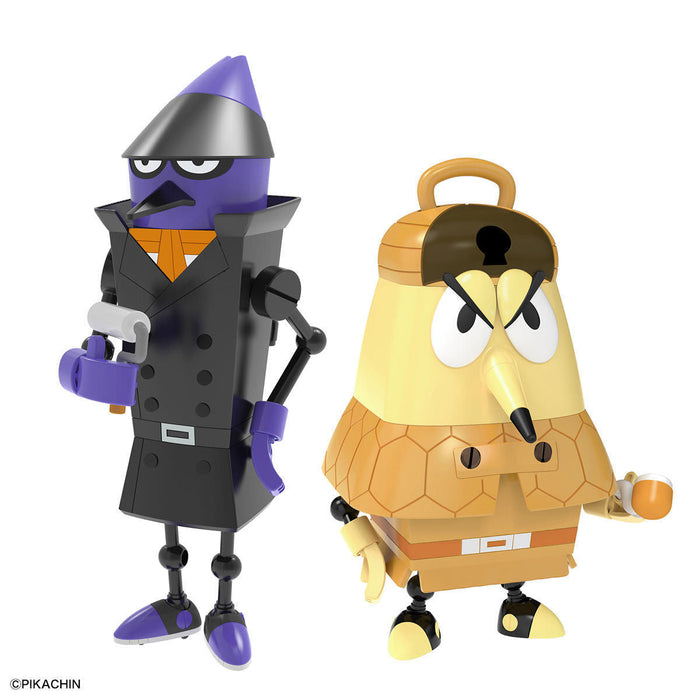 Bandai Pikachin-robo Duke Of Cleaning Crow & Sherlock Of Detective Armadillo Kit- Japan Figure Store - #1 Bring To You The Best Japanese Goods