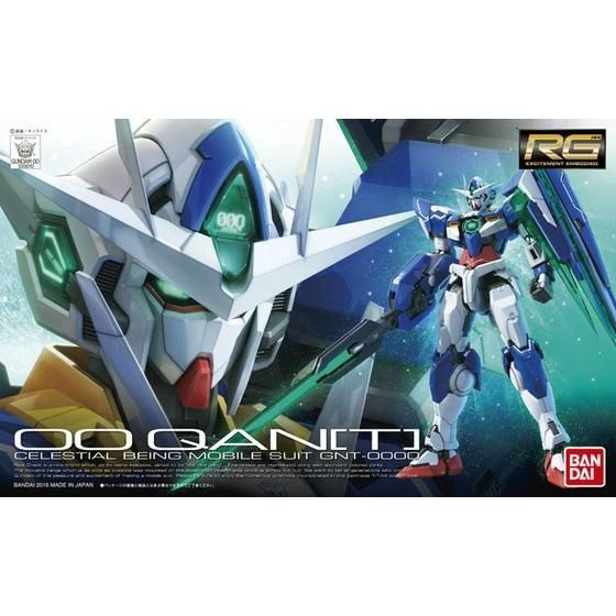 Bandai Rg 1/144 Gnt-0000 00 Qant Plastic Model Kit Gundam 00- Japan Figure Store - #1 Bring To You The Best Japanese Goods