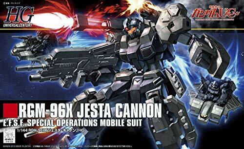 Bandai Rgm-96x Jesta Cannon Hguc 1/144 Gunpla Model Kit- Japan Figure Store - #1 Bring To You The Best Japanese Goods
