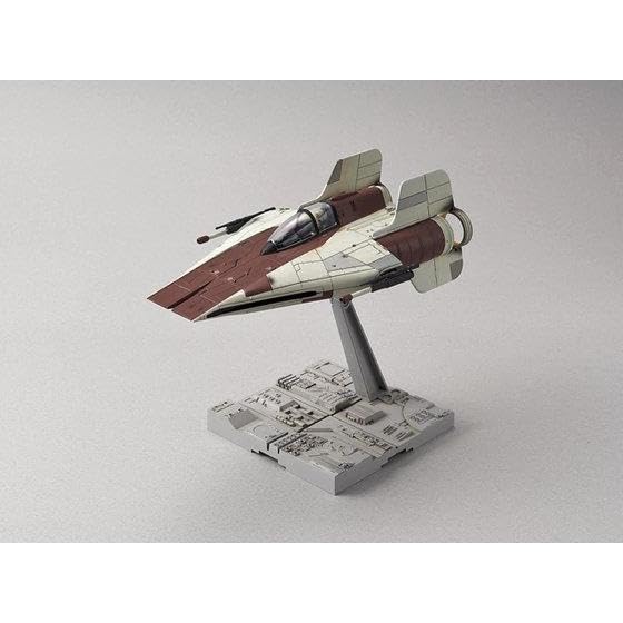 Bandai Spirits Star Wars A-Wing Starfighter 1/72 Scale Color-Coded Model New Version- Japan Figure Store - #1 Bring To You The Best Japanese Goods