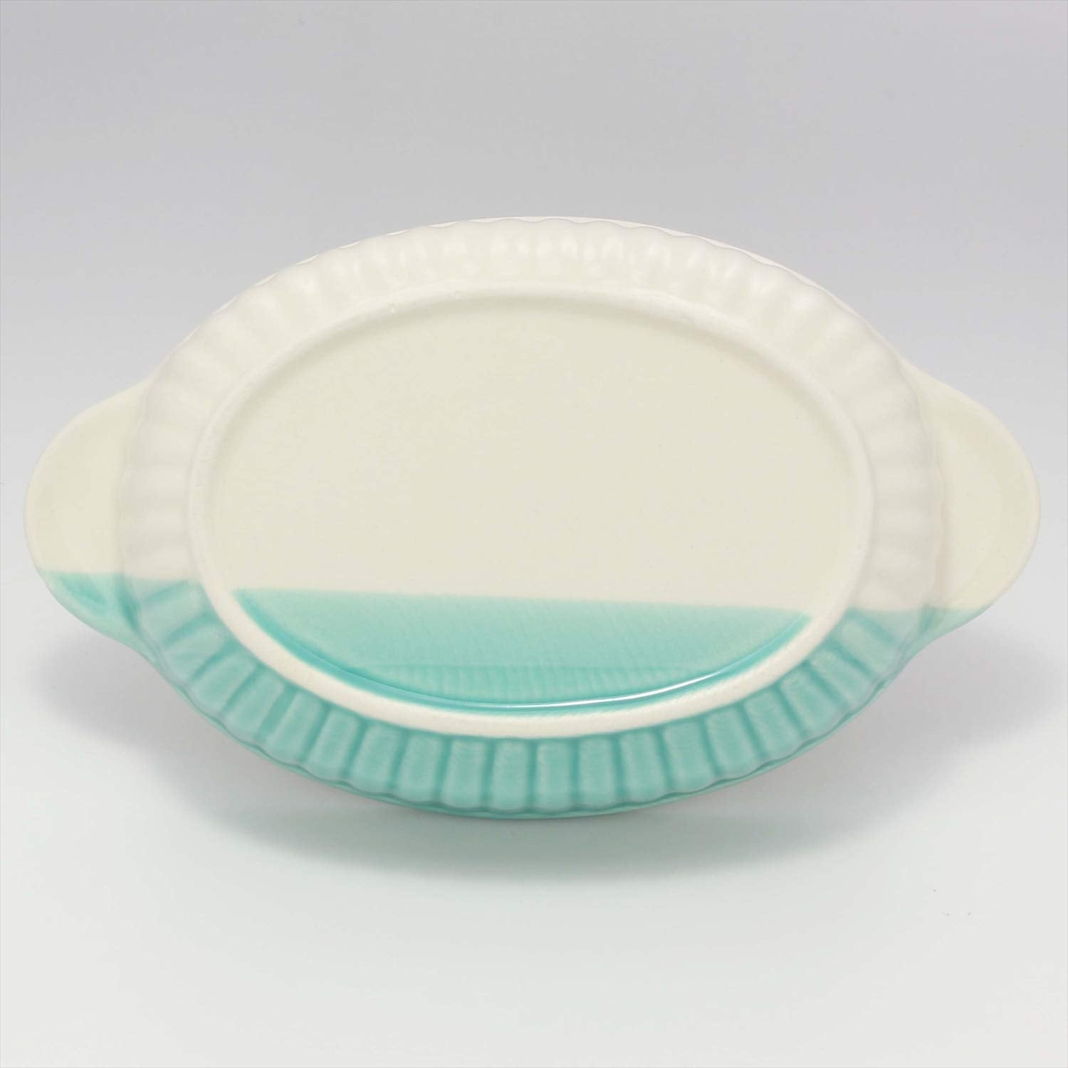 Banko Ware Banko-Yaki Oval Dish For Kids Bullet Train Emerald- Japan Figure Store - #1 Bring To You The Best Japanese Goods