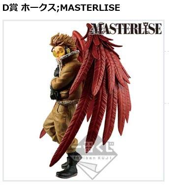 Banpresto Japan My Hero Academia Hawks Masterlise Figure Lottery I'M Ready D Award- Japan Figure Store - #1 Bring To You The Best Japanese Goods