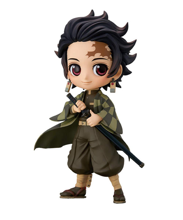 Banpresto Kimetsu No Yaiba Q Posket Tanjiro Kamado Sepia Color Ver Single Item- Japan Figure Store - #1 Bring To You The Best Japanese Goods
