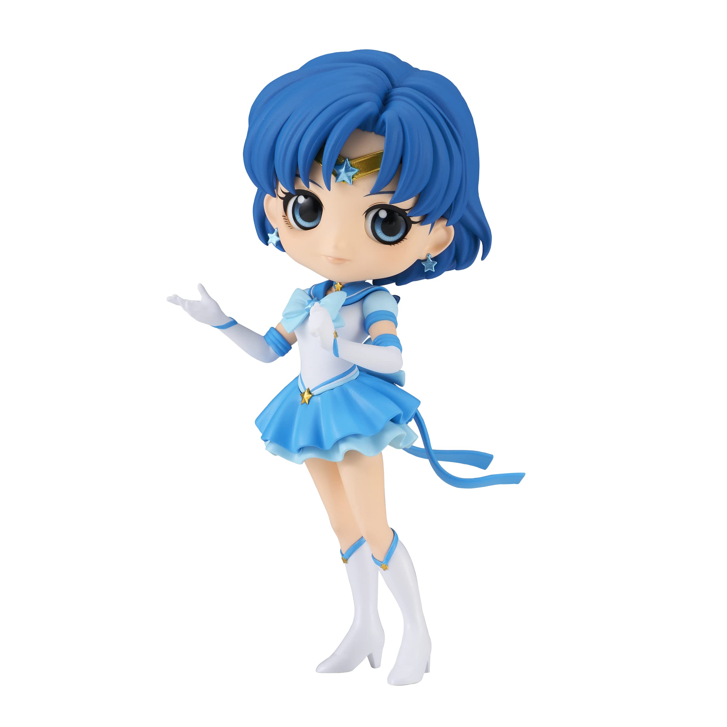 Banpresto Eternal Sailor Mercury Q Posket from Movie Version Sailor Moon Cosmos- Japan Figure Store - #1 Bring To You The Best Japanese Goods