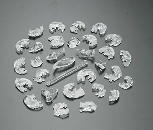 Beverly 41 Piece Crystal Puzzle Dachshund / Clear- Japan Figure Store - #1 Bring To You The Best Japanese Goods