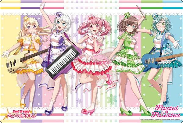 Rubber Playmat Pastel Palettes 2022 Ver. Vol. 554 Bang Dream! Girls Band Party- Japan Figure Store - #1 Bring To You The Best Japanese Goods