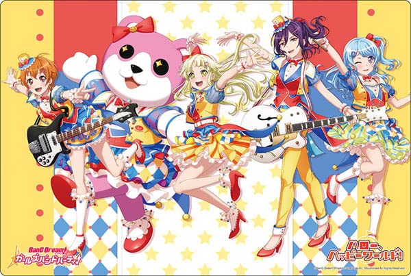 Rubber Playmat Hello Happy World Vol. 556 Bang Dream! Girls Band Party- Japan Figure Store - #1 Bring To You The Best Japanese Goods