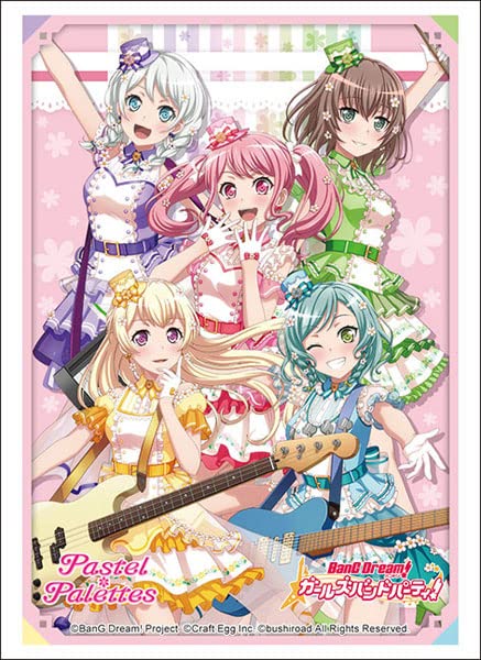 Card Sleeves Pastel Palettes 2022 Ver. Vol. 3428 Bang Dream! Girls Band Party- Japan Figure Store - #1 Bring To You The Best Japanese Goods