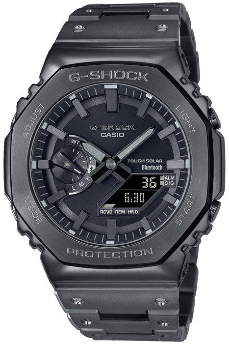 G-Shock by Casio Full Metal Solar Men's Watch GM-B2100BD-1AJF in Black with Bluetooth- Japan Figure Store - #1 Bring To You The Best Japanese Goods
