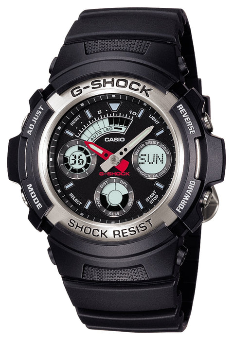 Casio G-Shock Men's AW-590-1AJF Black Watch - Authentic Domestic Product- Japan Figure Store - #1 Bring To You The Best Japanese Goods