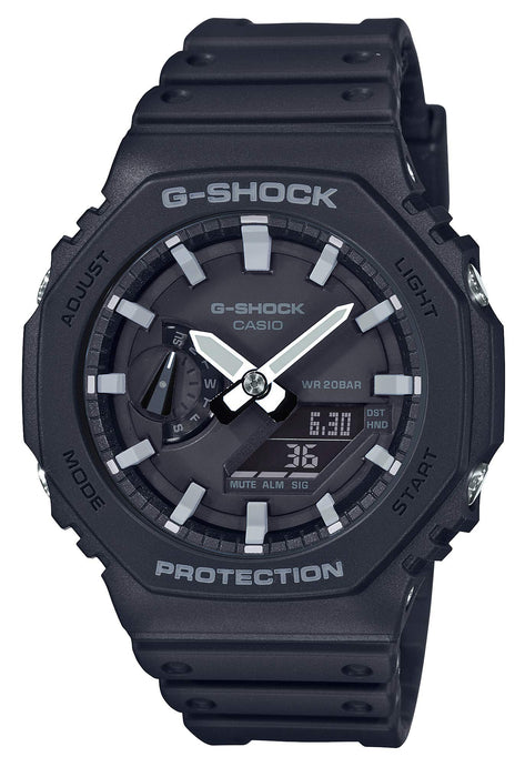 Casio G-Shock Men's Black Watch with Carbon Core Guard Ga-2100-1Ajf Domestic Genuine Product- Japan Figure Store - #1 Bring To You The Best Japanese Goods