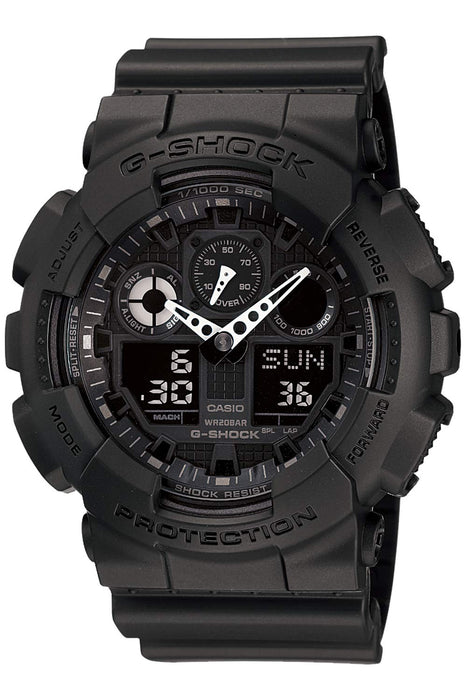 Casio G-Shock Men's Black Watch Genuine Domestic Product Model GA-100-1A1JF- Japan Figure Store - #1 Bring To You The Best Japanese Goods
