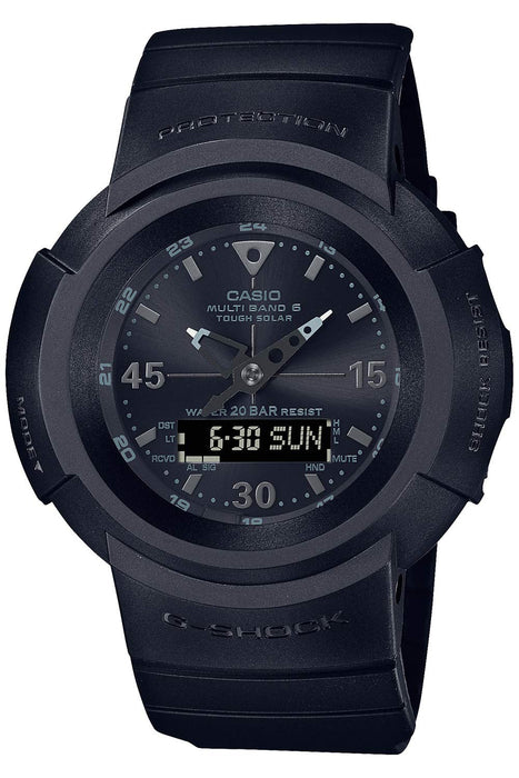 Casio G-Shock Men's Black Watch AWG-M520BB-1AJF Radio Solar Domestic Genuine- Japan Figure Store - #1 Bring To You The Best Japanese Goods