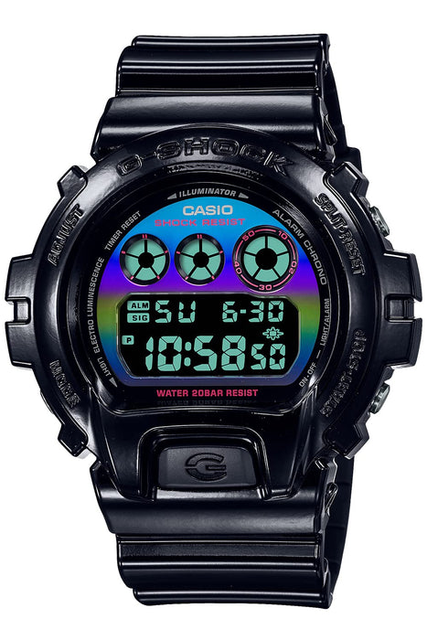 Casio G-Shock Virtual Rainbow DW-6900RGB-1JF Men's Black Watch - Authentic Domestic Series- Japan Figure Store - #1 Bring To You The Best Japanese Goods