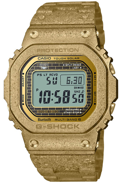 Casio G-Shock Gold Men's Watch 40th Anniversary Full Metal Bluetooth Solar GMW-B5000Pg-9Jr- Japan Figure Store - #1 Bring To You The Best Japanese Goods