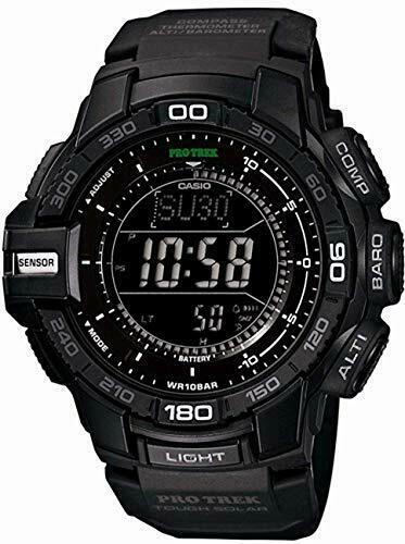 Casio Protrek Prg-270-1ajf Triple Sensor Ver.3 Black Men's Watch In Box - Japan Figure