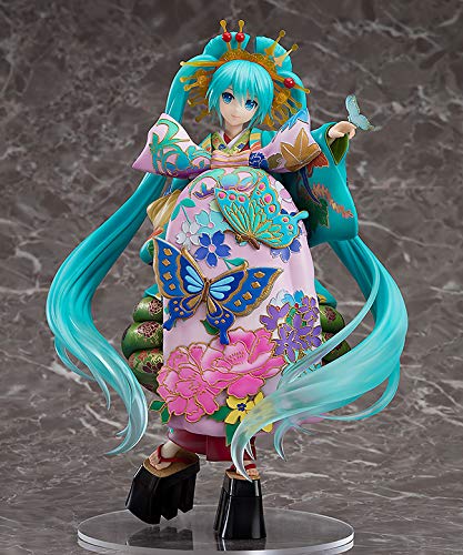 Good Smile Company 1/7 Scale Hatsune Miku Super Kabuki Kagai Shigo Kagami Figure Japan- Japan Figure Store - #1 Bring To You The Best Japanese Goods