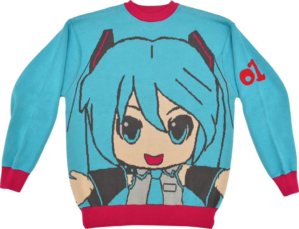 Knit Sweater Vocaloid Hatsune Miku- Japan Figure Store - #1 Bring To You The Best Japanese Goods