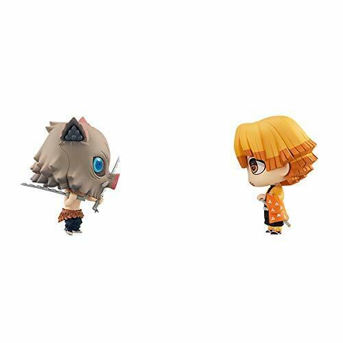 Chimi Mega Buddy Kimetsu No Yaiba Zenitsu Agatsuma & Inosuke Hashibira Set- Japan Figure Store - #1 Bring To You The Best Japanese Goods