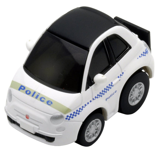 Tomytec Choroq Zero Z-29C Fiat 500C - Premium Detail Police Car Model- Japan Figure Store - #1 Bring To You The Best Japanese Goods