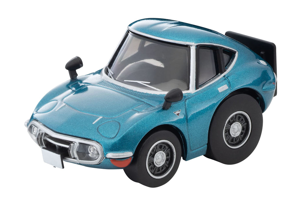 Tomytec Toyota 2000Gt Blue Finished Choroq Zero Z-76E Model- Japan Figure Store - #1 Bring To You The Best Japanese Goods