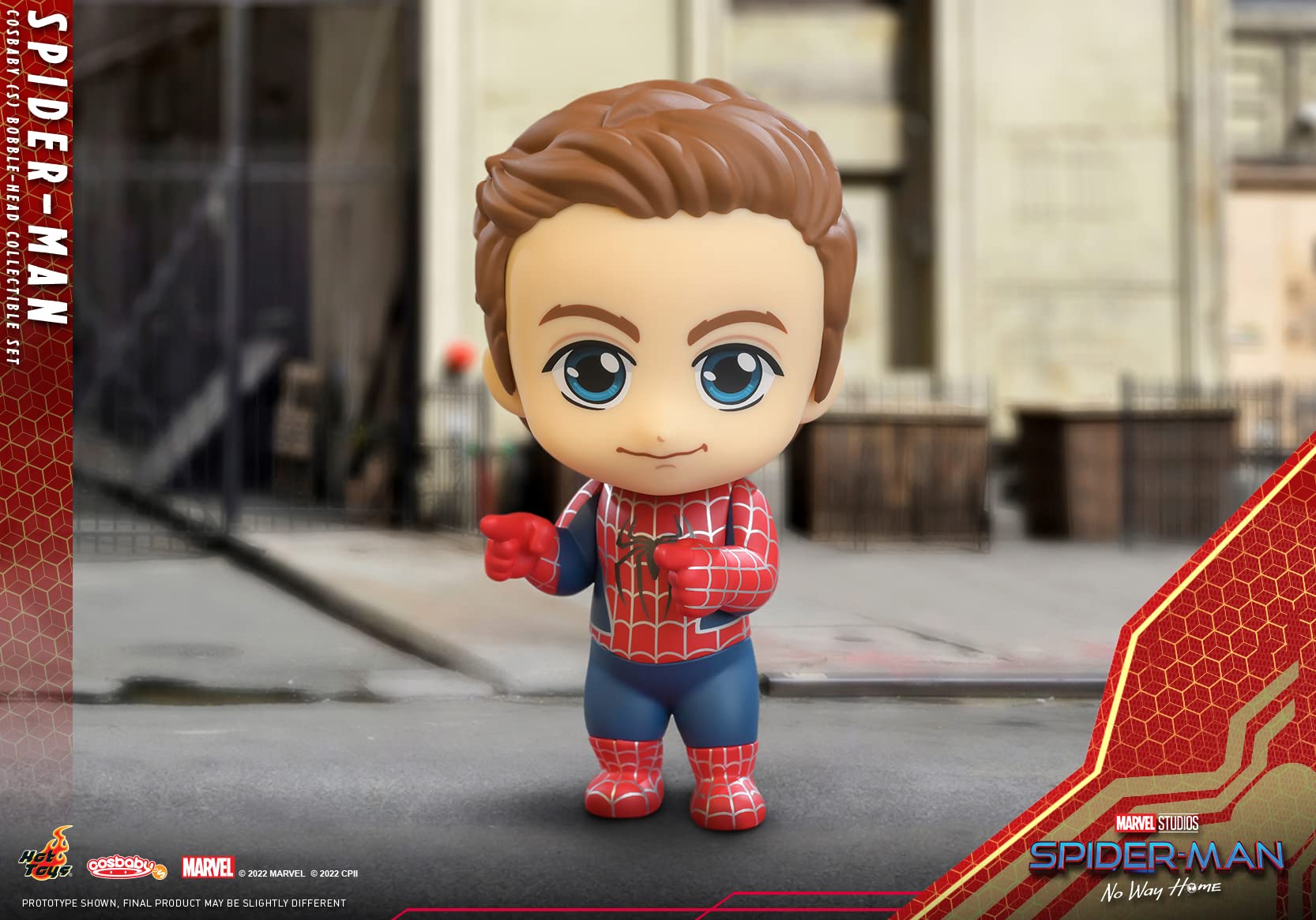 Hot Toys Japan Cosbaby Spider-Man No Way Home Set Of 3 Non-Scale Figures- Japan Figure Store - #1 Bring To You The Best Japanese Goods