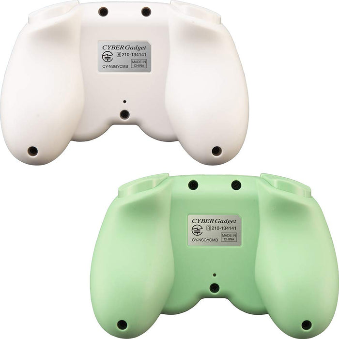 Cyber Gadget Mini Wireless Gyro Controller 2-Pack (Switch) Light Green- Japan Figure Store - #1 Bring To You The Best Japanese Goods