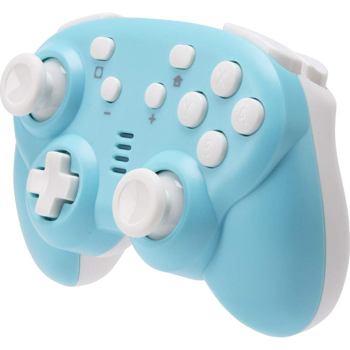Cyber Gadget Mini Wireless Gyro Controller for Switch - Light Blue X Cream- Japan Figure Store - #1 Bring To You The Best Japanese Goods