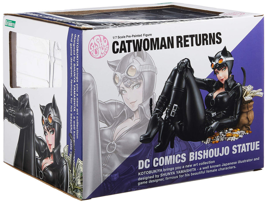KOTOBUKIYA Dc037 Dc Comics Bishoujo Catwoman Returns 1/7 Scale Figure- Japan Figure Store - #1 Bring To You The Best Japanese Goods