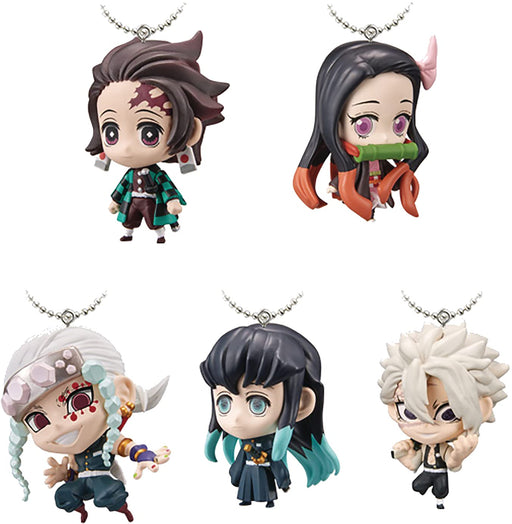 BANDAI CANDY Demon Slayer: Kimetsu No Yaiba Deformed Style Mascot 3 10Pcs Box Candy Toy- Japan Figure Store - #1 Bring To You The Best Japanese Goods