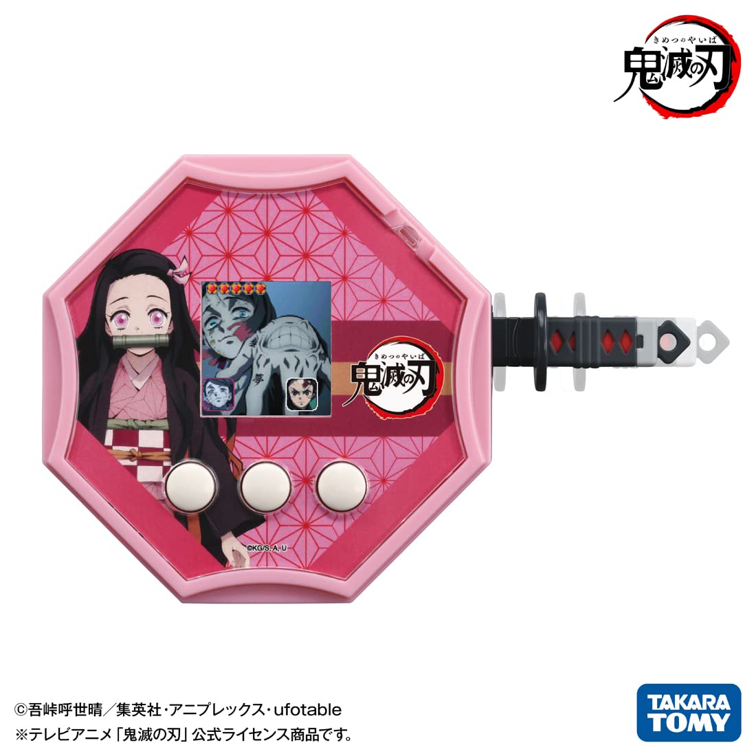 TAKARA TOMY Demon Slayer : Kimetsu No Yaiba Lcd Game Swordfighter'S Road Nezuko Color- Japan Figure Store - #1 Bring To You The Best Japanese Goods
