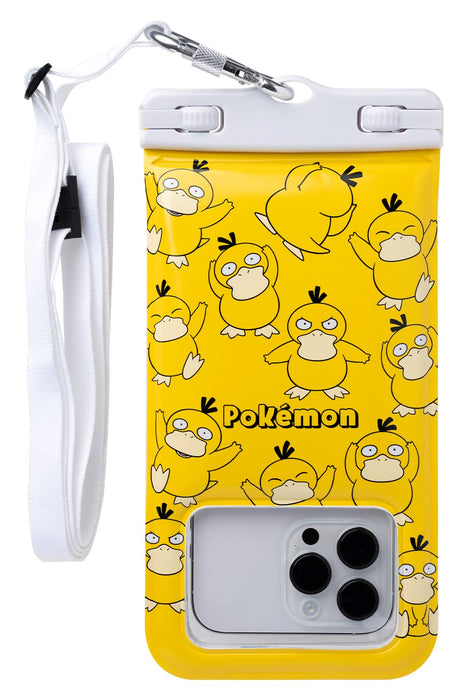Divaid Hamee Pokemon Waterproof Case Shoulder Strap Compatible w/ iPhone Android & Various Smartphones IP68- Japan Figure Store - #1 Bring To You The Best Japanese Goods