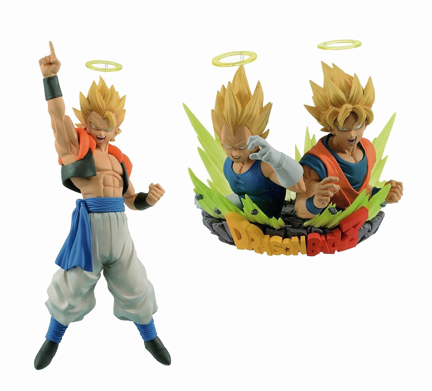 Dragon Ball Z Banpresto Prize Gogeta Vol.1 & Vol.2 Set - Japan- Japan Figure Store - #1 Bring To You The Best Japanese Goods