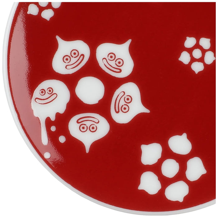 Square Enix Smile Slime Japanese Series Mamezara Slime Flower Komon Dragon Quest Plate- Japan Figure Store - #1 Bring To You The Best Japanese Goods