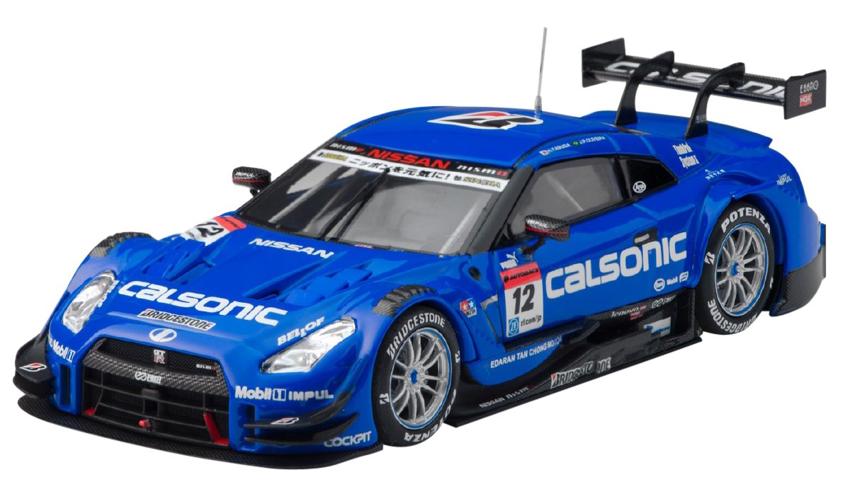 EBBRO 45261 Calsonic Impul Gt-R Super Gt500 2015 Rd.1 Okayama No.12 1/43 Scale- Japan Figure Store - #1 Bring To You The Best Japanese Goods