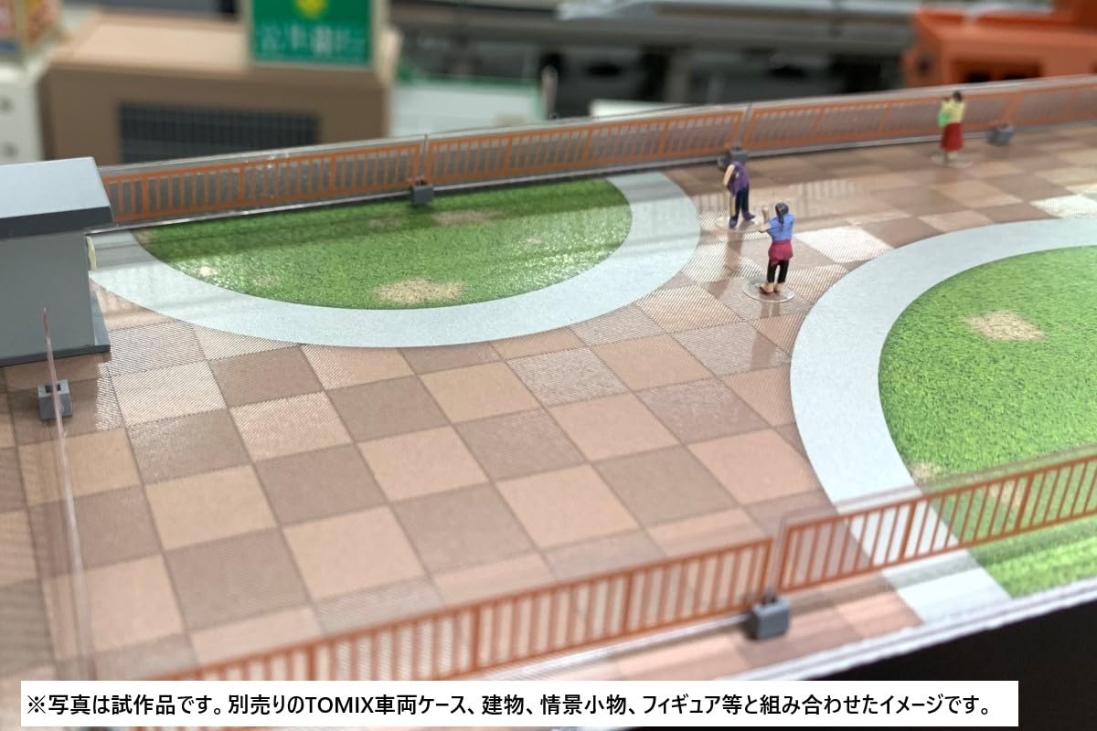 Tomytec Japan Eco-Lake Paper Structure Station Building Diorama Supplies P02- Japan Figure Store - #1 Bring To You The Best Japanese Goods