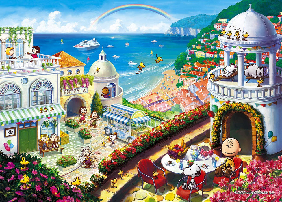 Epoch 2000pc Peanuts Snoopy Vacation Jigsaw 38x53cm- Japan Figure Store - #1 Bring To You The Best Japanese Goods