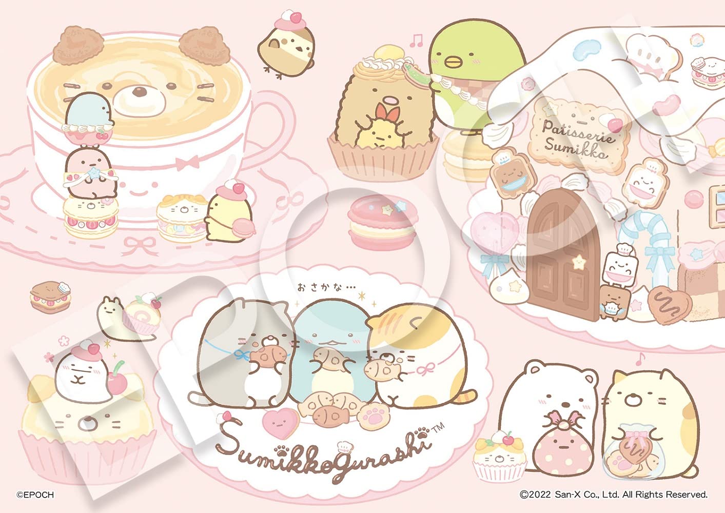 EPOCH 62-304 Jigsaw Puzzle Sumikko Gurashi Child Puzzle 72/81/96 L-Pieces- Japan Figure Store - #1 Bring To You The Best Japanese Goods