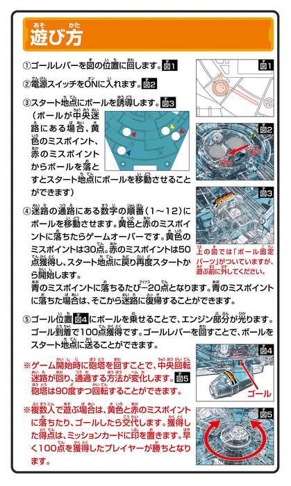 Epoch Star Wars 3D Millennium Falcon Maze Puzzle Game- Japan Figure Store - #1 Bring To You The Best Japanese Goods