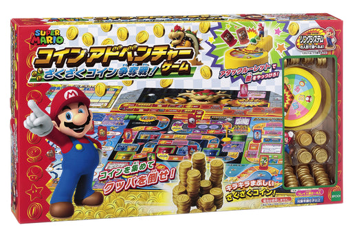 EPOCH Super Mario Coin Adventure Game Coin Battle- Japan Figure Store - #1 Bring To You The Best Japanese Goods