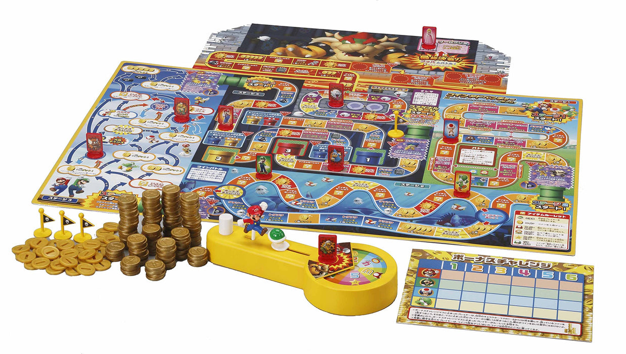 EPOCH Super Mario Coin Adventure Game Coin Battle- Japan Figure Store - #1 Bring To You The Best Japanese Goods