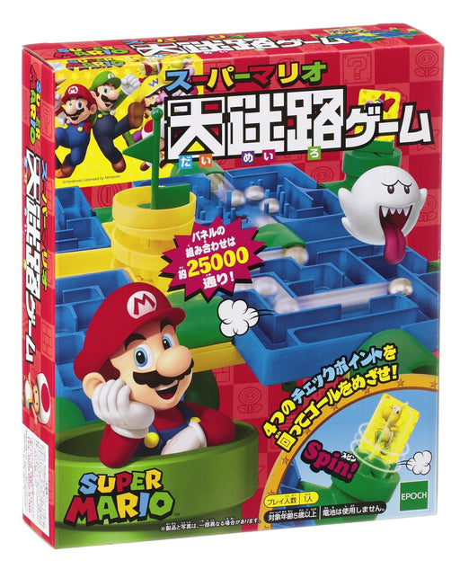 Epoch Super Mario Interactive Maze Game for Family Fun- Japan Figure Store - #1 Bring To You The Best Japanese Goods